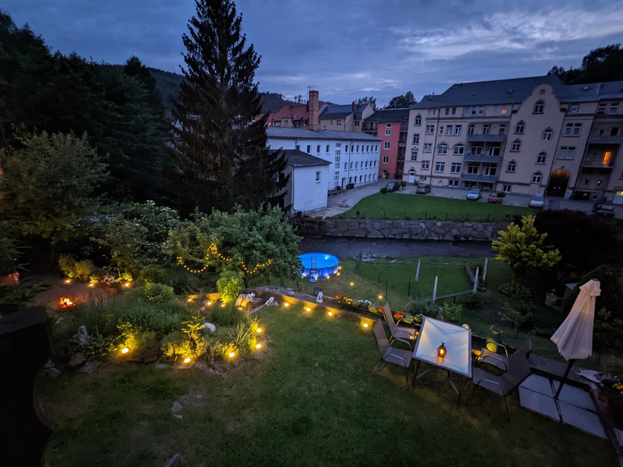 Zi2 - Urlaubsmagie - Whirlpool, Sauna Und Garten Lägenhet Sebnitz Exteriör bild