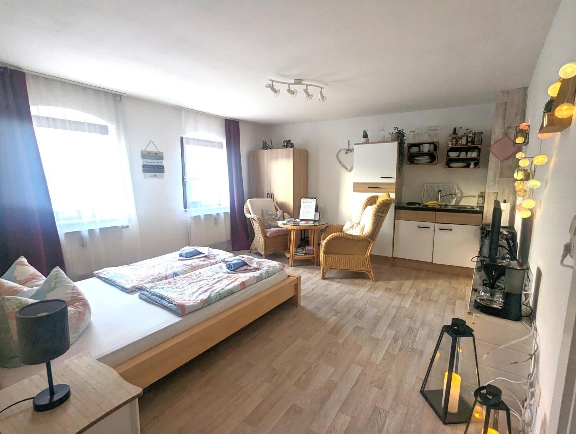 Zi2 - Urlaubsmagie - Whirlpool, Sauna Und Garten Lägenhet Sebnitz Exteriör bild